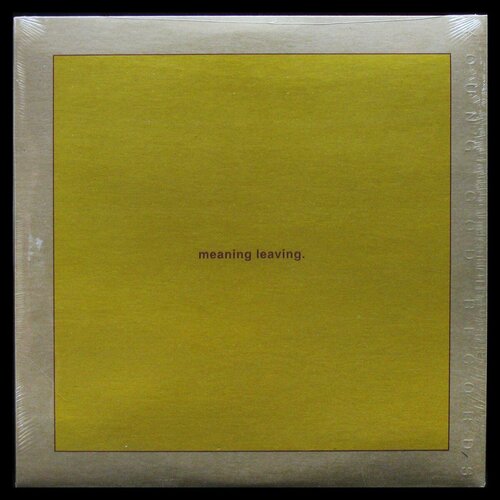 Виниловая пластинка Young God Swans – Leaving Meaning (2LP, + poster) 5400863018283 виниловая пластинка swans leaving meaning