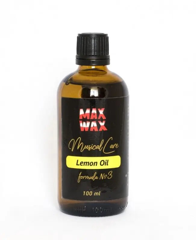 Лимонное масло MAX WAX Lemon Oil для накладки грифа, 100 мл - MAX WAX