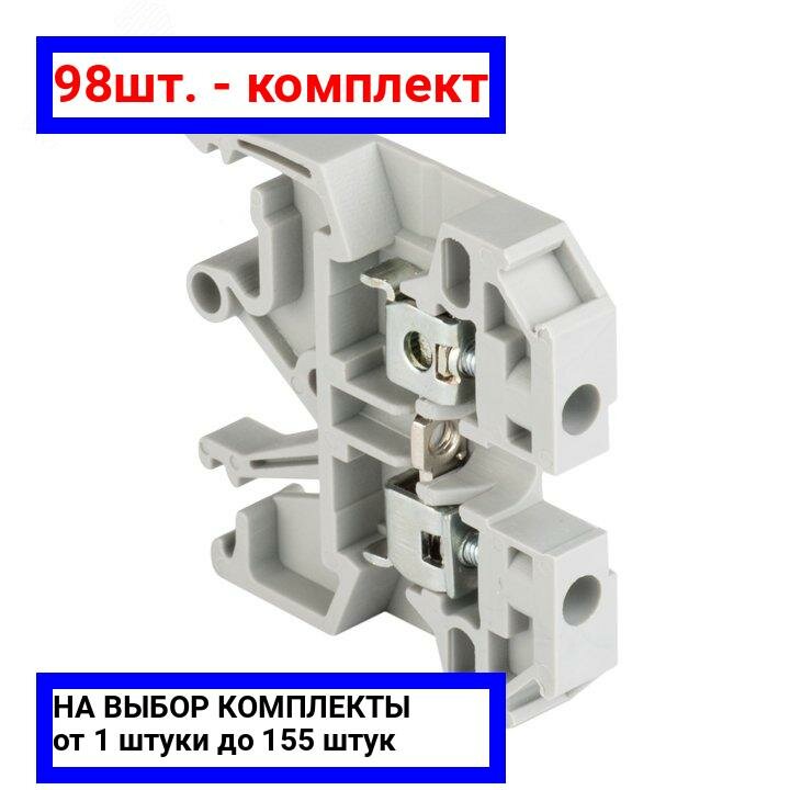 фото Зажим клеммный проходной EKF JXB-2.5/35gy
