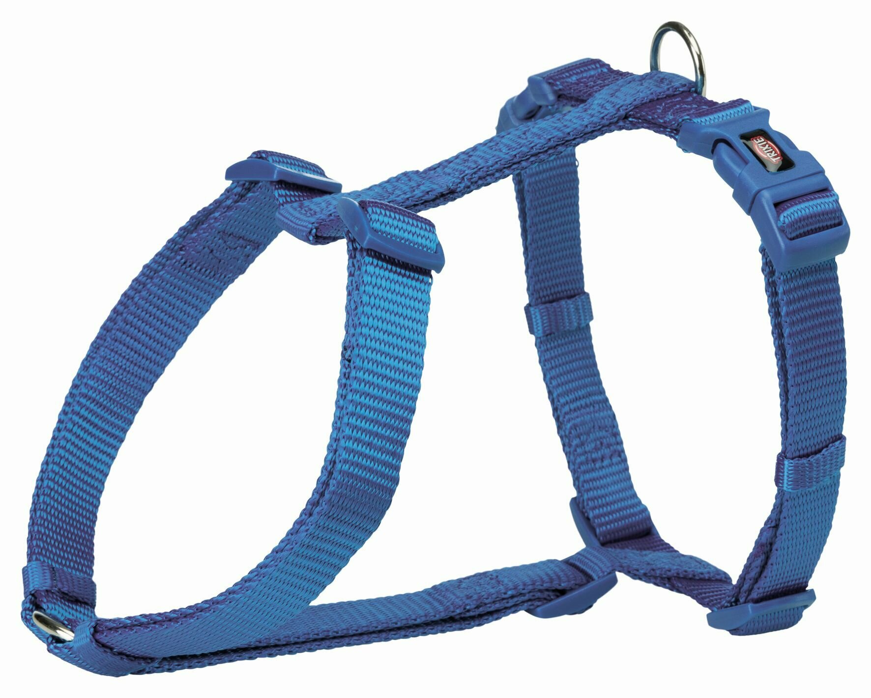 Шлейка TRIXIE Premium H-harness XS-S, обхват шеи 30-44 см, королевский синий, XS