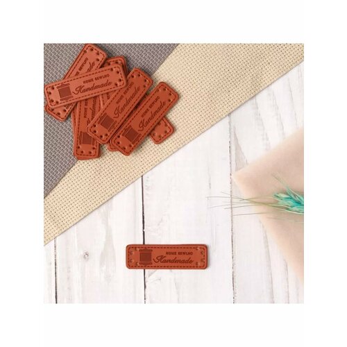 Бирка Hand Made ручная работа 5х15см 10шт 477₽