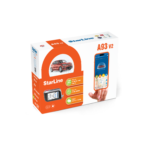 Автосигнализация StarLine A93 V2 LTE 19390₽