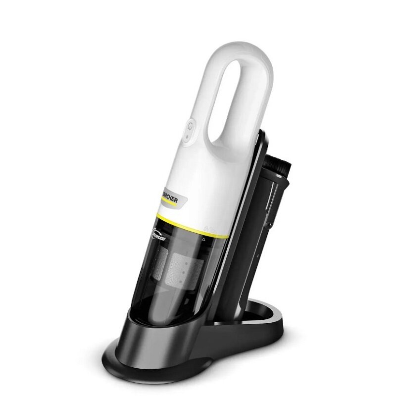 Пылесос Karcher CVH Plus, для сухой уборки, белый, с зарядным устройством и насадками