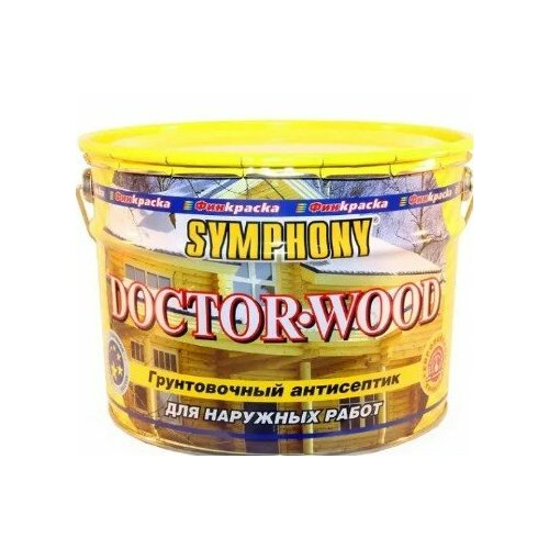 Антисептик SYMPHONY грунтовочный доктор вуд 109л0_72кг 889₽