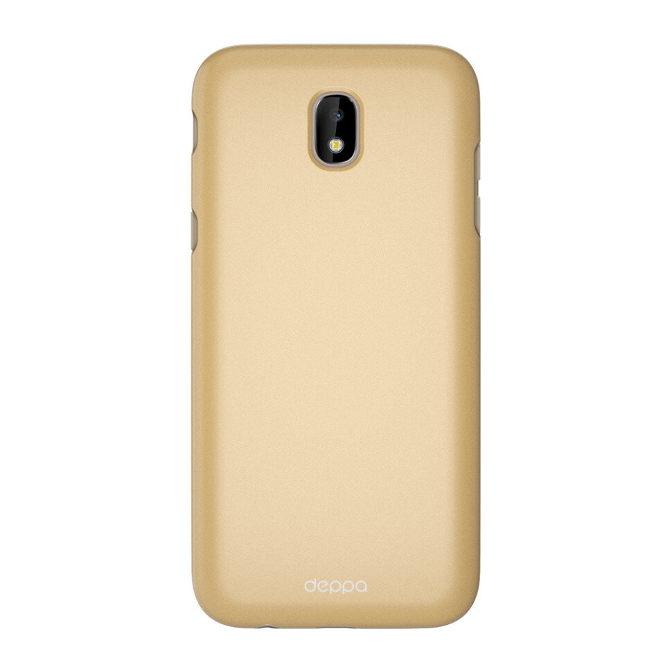 Накладка пластиковая Deppa Air Case для Samsung Galaxy J5 (2017) J530 золотая