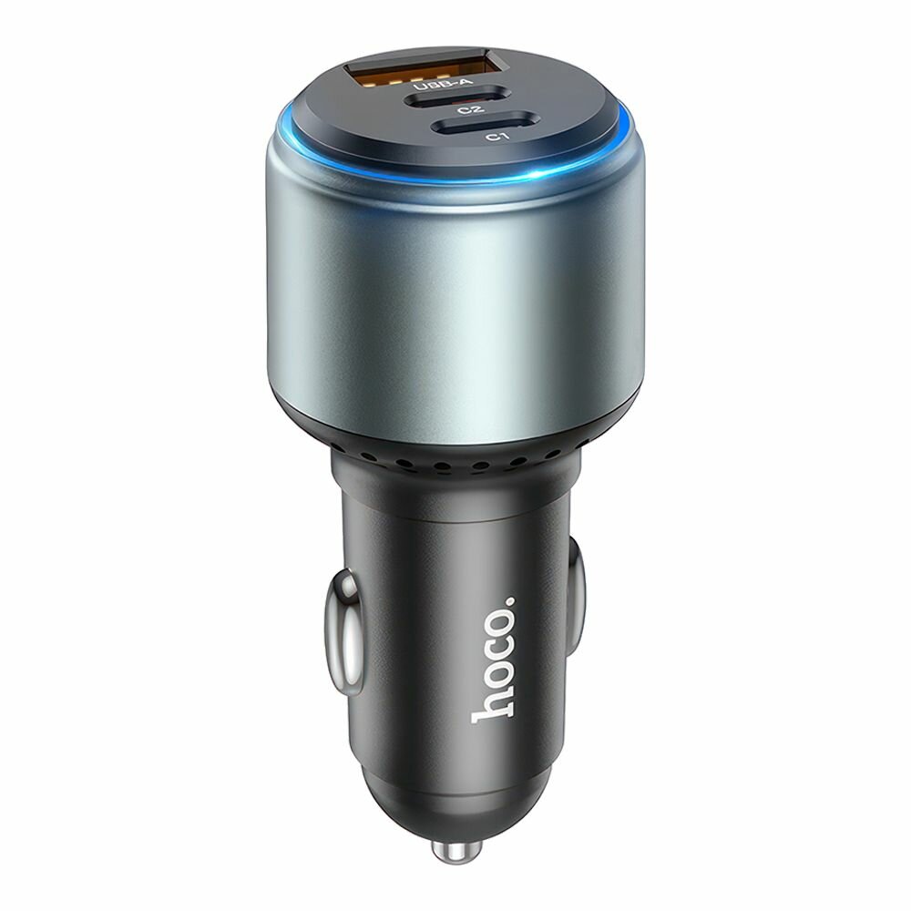 АЗУ HOCO NZ9 Galloper 1xUSB, 2xUSB-C, 3А, PD95W, QC3.0 (черный)