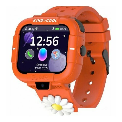 Детские умные часы Elari KidPhone MB оранжевый 1460000₽