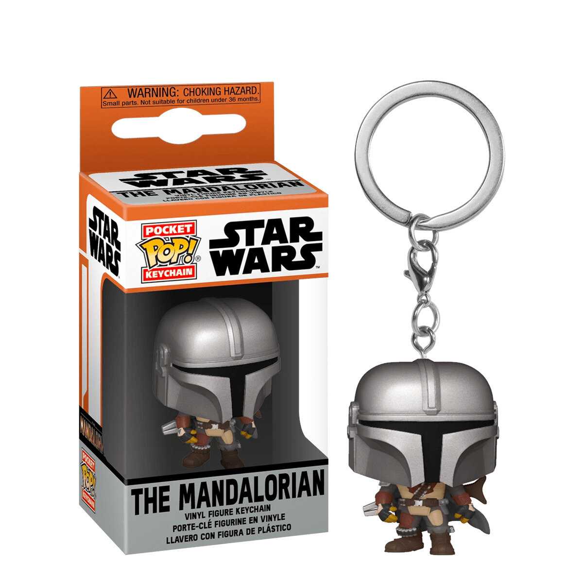Мандалорец в форме The Mandalorian Keychain из сериала Звёздные войны