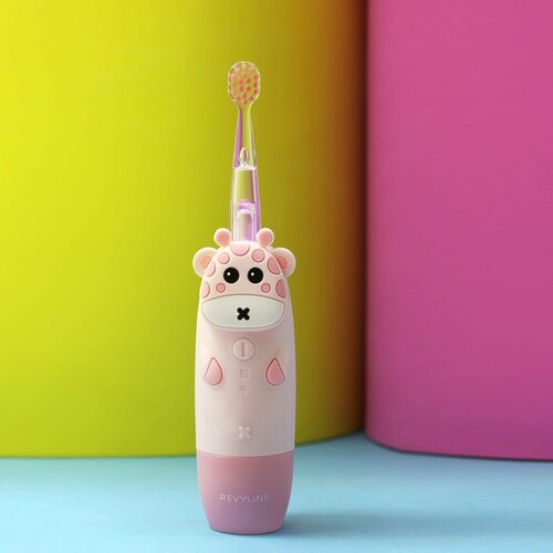 Электрическая зубная щетка Revyline RL 025 Baby детская от 1 года розовая 223000₽