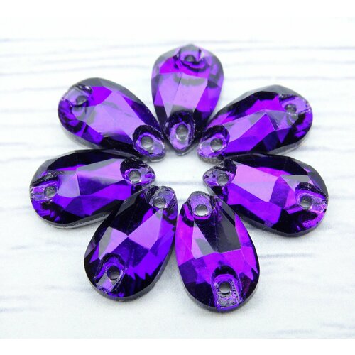 ХК016НН712 Хрустальные стразы круглые пришивные 