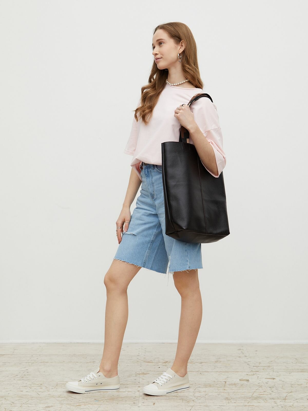 Сумка шоппер MakFine, коричневый — фото 1