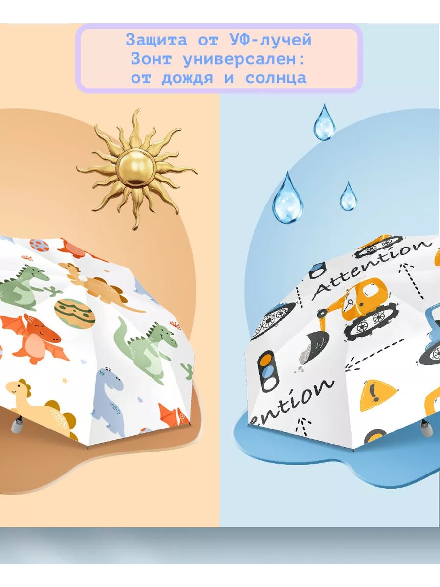 Зонт , зеленый — фото 1