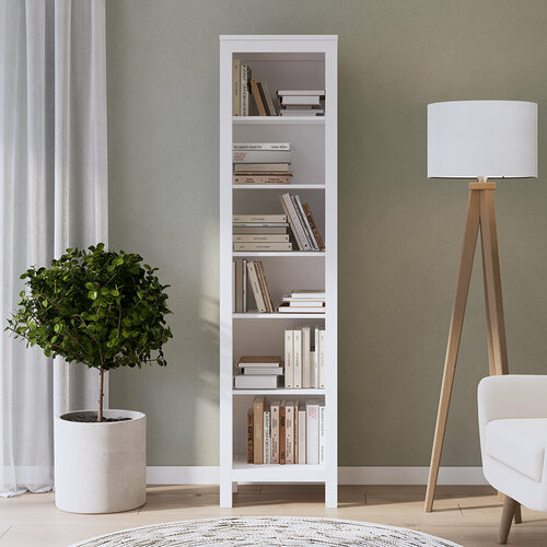 Стеллаж малый Хемнэс/Кымор, 48х197х36 см, белый