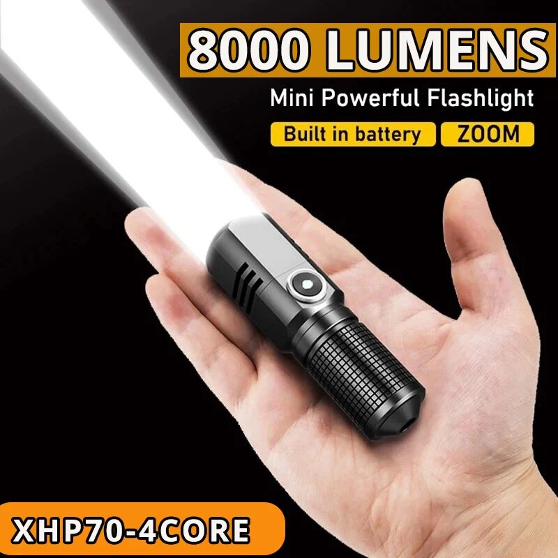 YANTT MINI XHP50 USB фонарик — фото 1