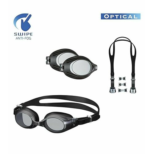 Очки для плавания с диоптриями View Platina Swipe