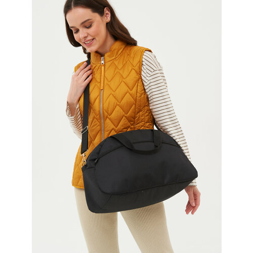 Сумка спортивная Sinum, 21 л, 20х25х42 см, ручная кладь, черный