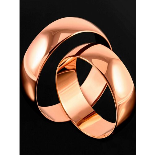 Кольцо обручальное FJ Fallon Jewelry размер 22 золотой 347₽