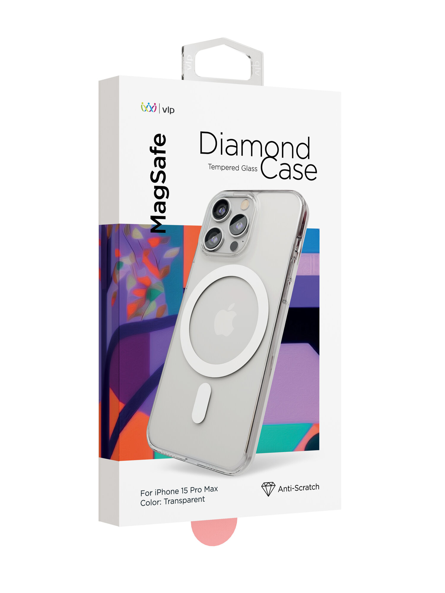 Чехол на iPhone 15 Pro Max с MagSafe VLP, Diamond Case — фото 1
