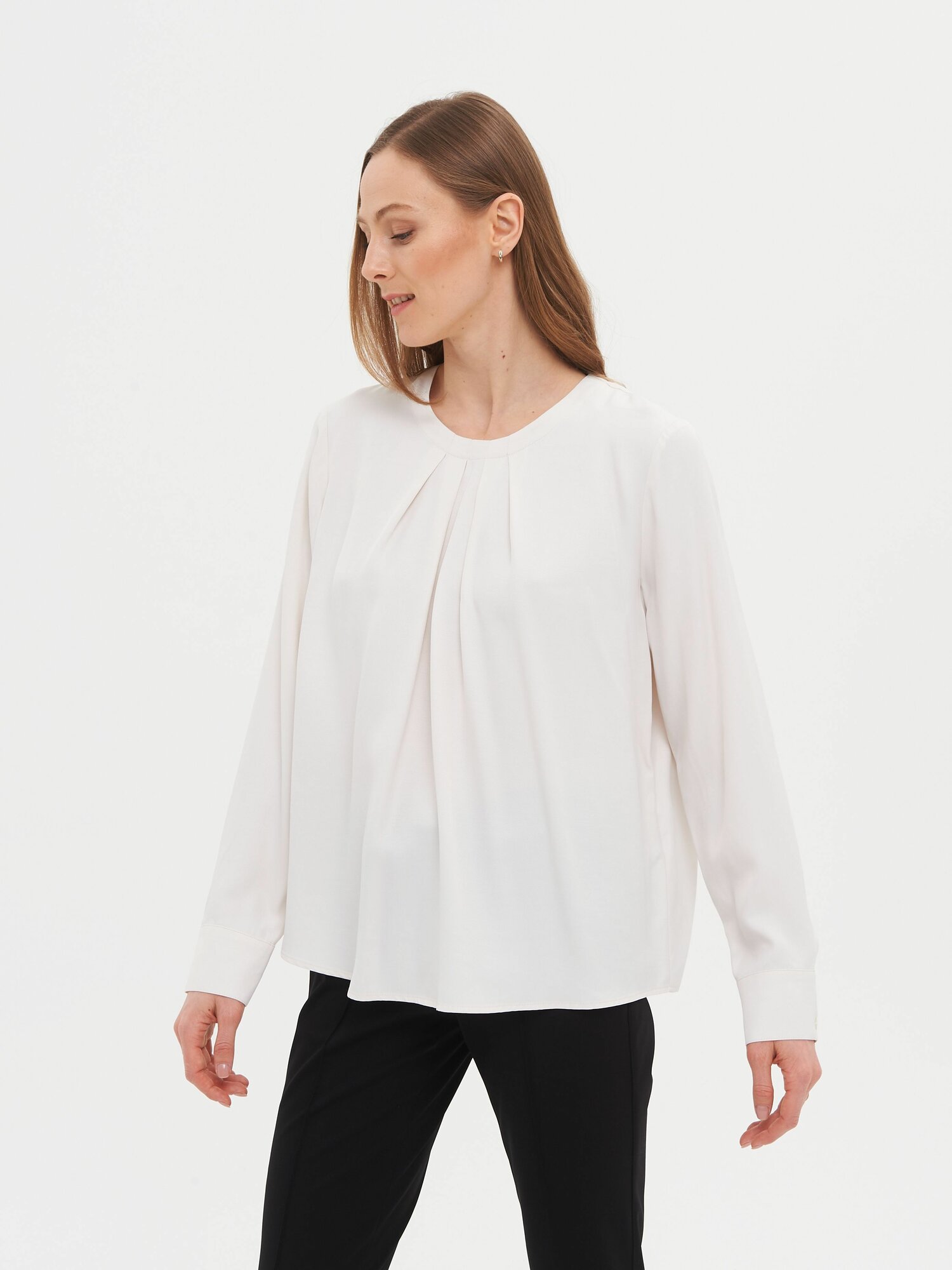 Блуза Gerry Weber Осень-зима 2024, размер 38, white