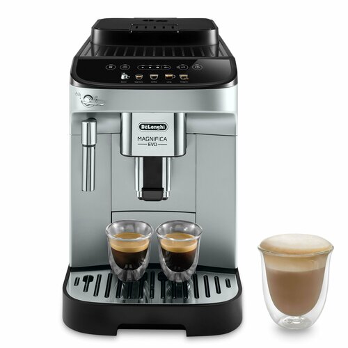Автоматическая кофемашина DeLonghi Magnifica Evo ECAM290.31, серебристый/черный