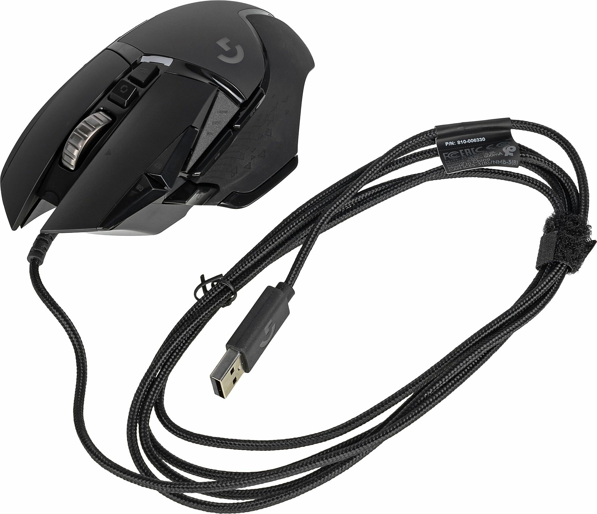 Мышь Logitech G502 Hero, черный (910-005469)