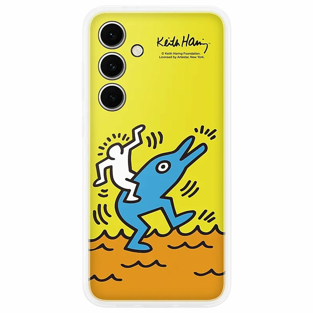 Чехол Samsung Flipsuit Case S24 FE желтый