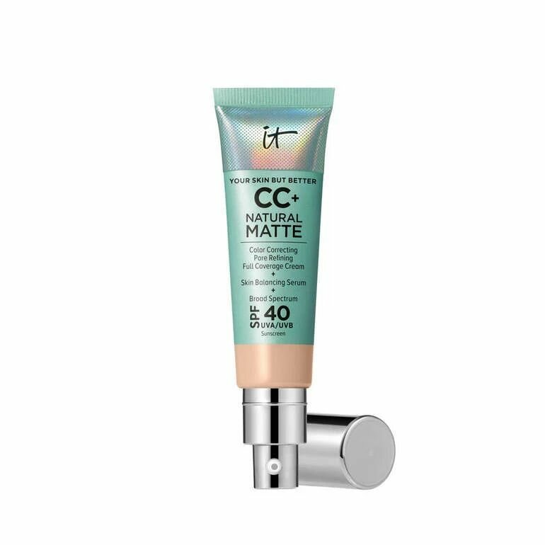 IT COSMETICS крем CC+ CREAM NATURAL MATTE FOUNDATION WITH SPF 40, 30ml