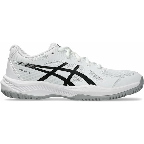 фото Кроссовки asics upcourt 6 grade school kids, размер 4,5 us, белый, черный