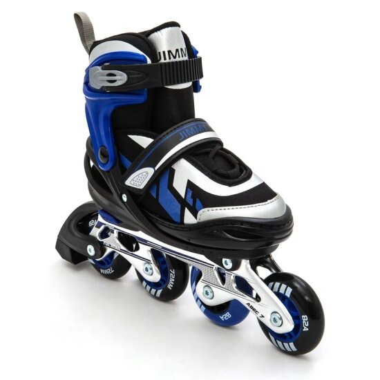 Изображение Роликовые коньки раздвижные Calambus Jimmy SUM черный, синий р.38-41