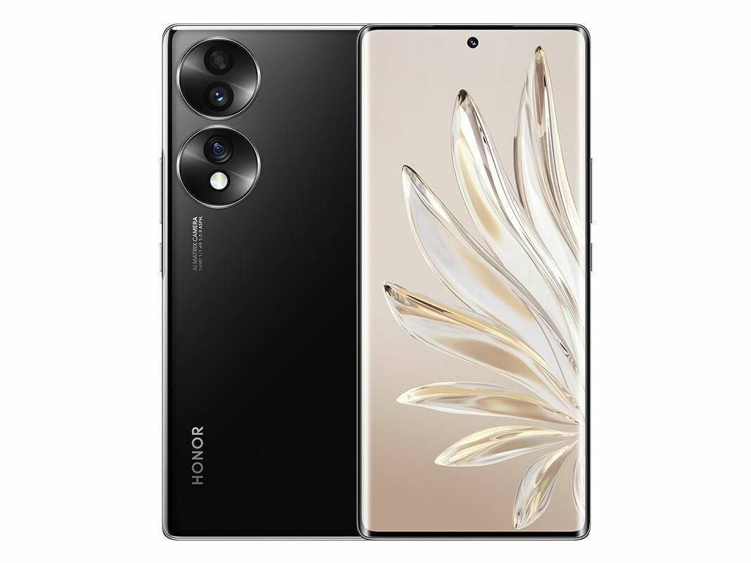 Смартфон Honor 70 Double SIM 8/256 ГБ, черный
