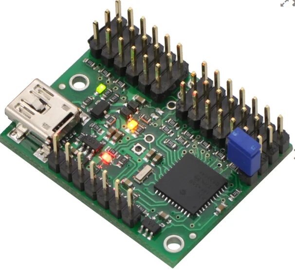 12-канальный USB-сервоконтроллер 1352 Mini Maestro