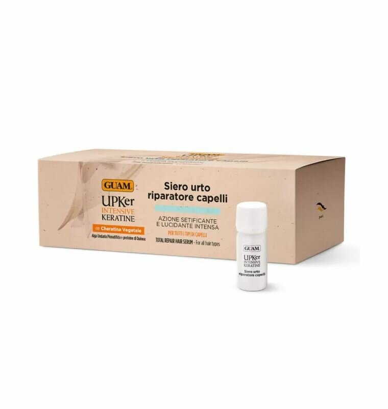 Сыворотка восстанавливающая с Кератином для гладкости волос, 8*10 мл