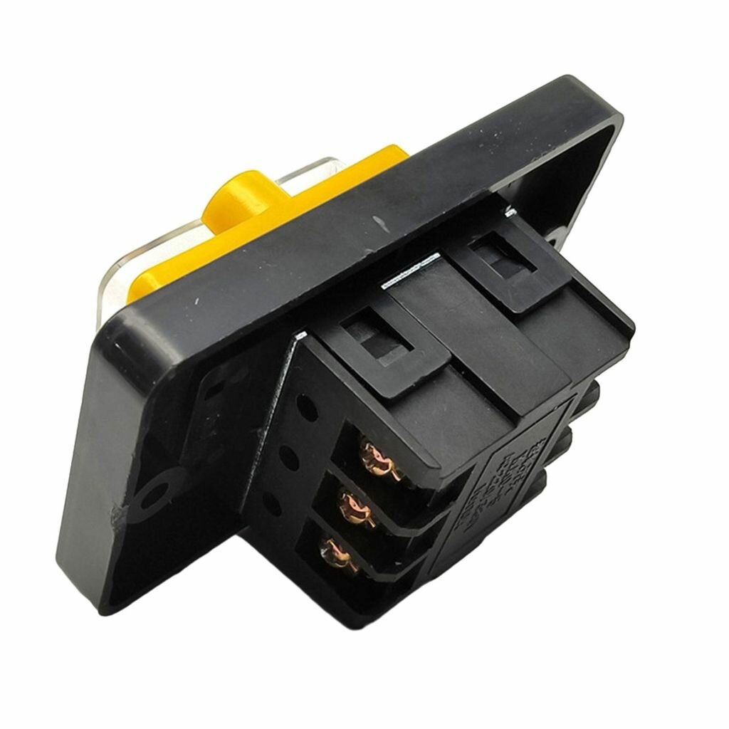 Машинные переключатели, кнопка AC220V/380V, 10A, вкл./выкл, пластиковая безопасность с водонепроницаемой коробкой