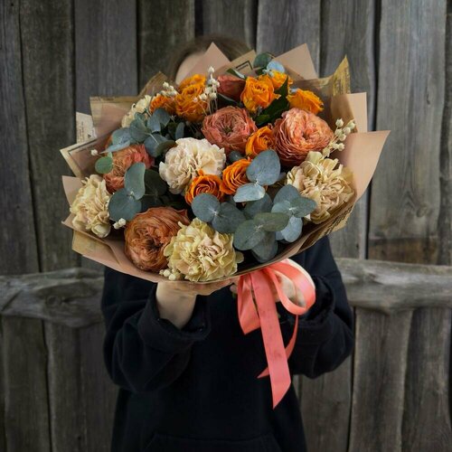 Изображение товара Авторский букет «Без правил» с пионовидной розой от Flori Mondi FM167