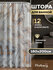 Штора для ванной тканевая Ridberg Marble золотая 180х200 см, с ко...