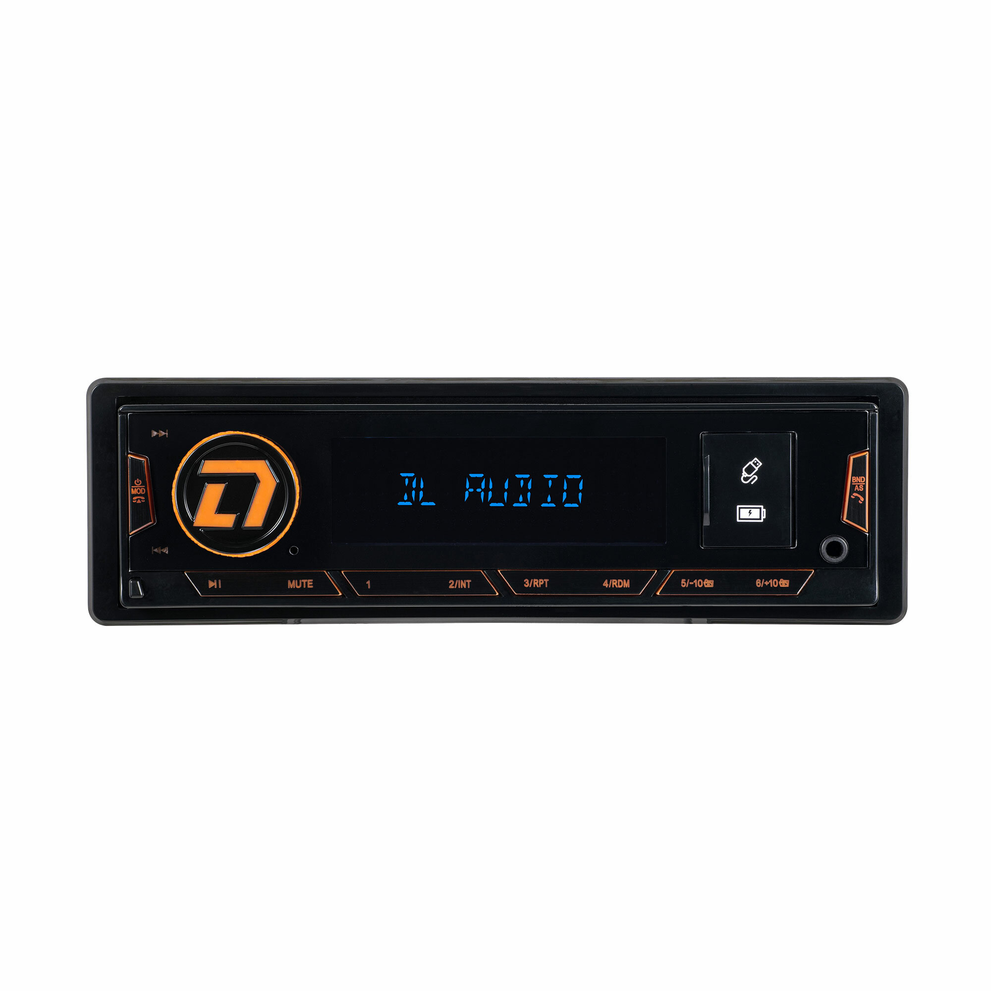 Магнитола автомобильная DL Audio Barracuda HALF-DSP Head Unit 1din, Bluetooth — фото 1