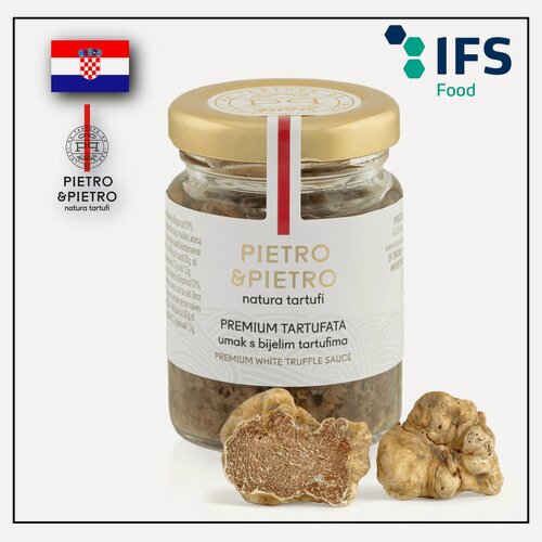 Изображение товара Трюфельный соус с белым трюфелем Tuber Magnatum Pico TARTUFATA PIETRO&PIETRO, 80 г.