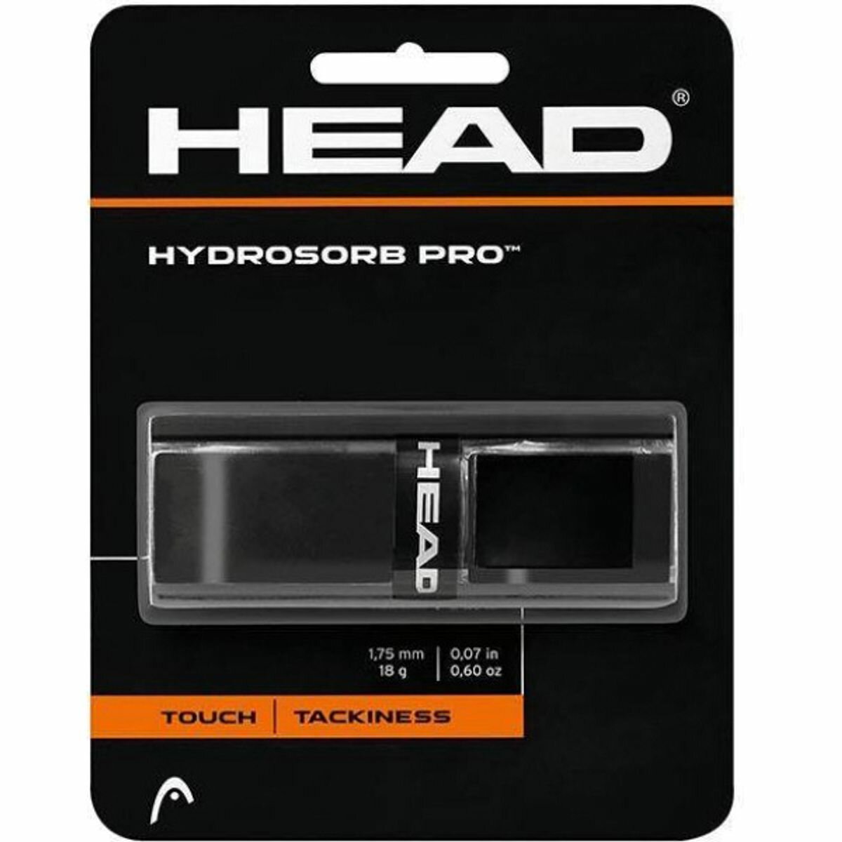 Базовый грип Head HydroSorb Pro Унисекс 285303-BK BK Черный Унисекс Большой теннис 100% полиэстер