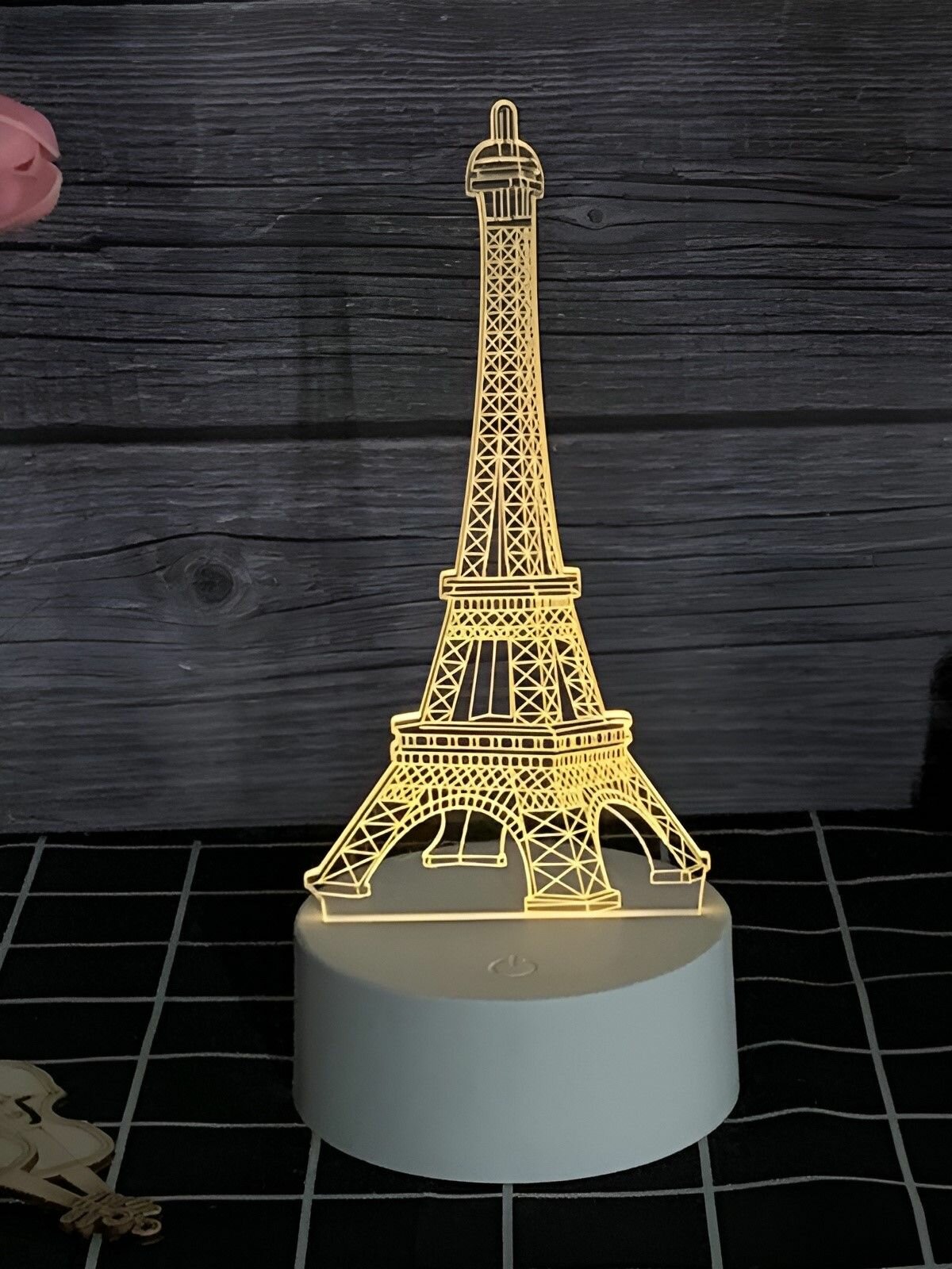 Ночник светильник "Eiffel" LED, USB 9х20 см