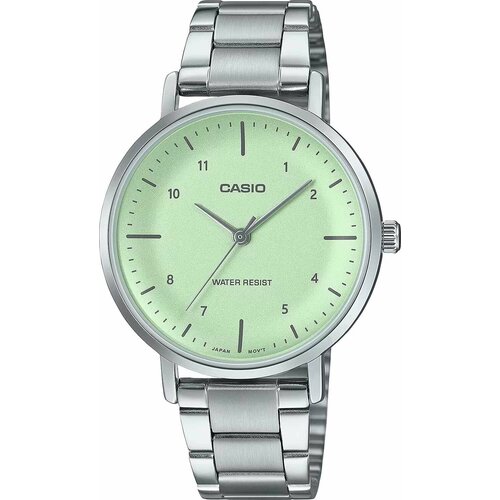 фото Наручные часы casio collection, зеленый,