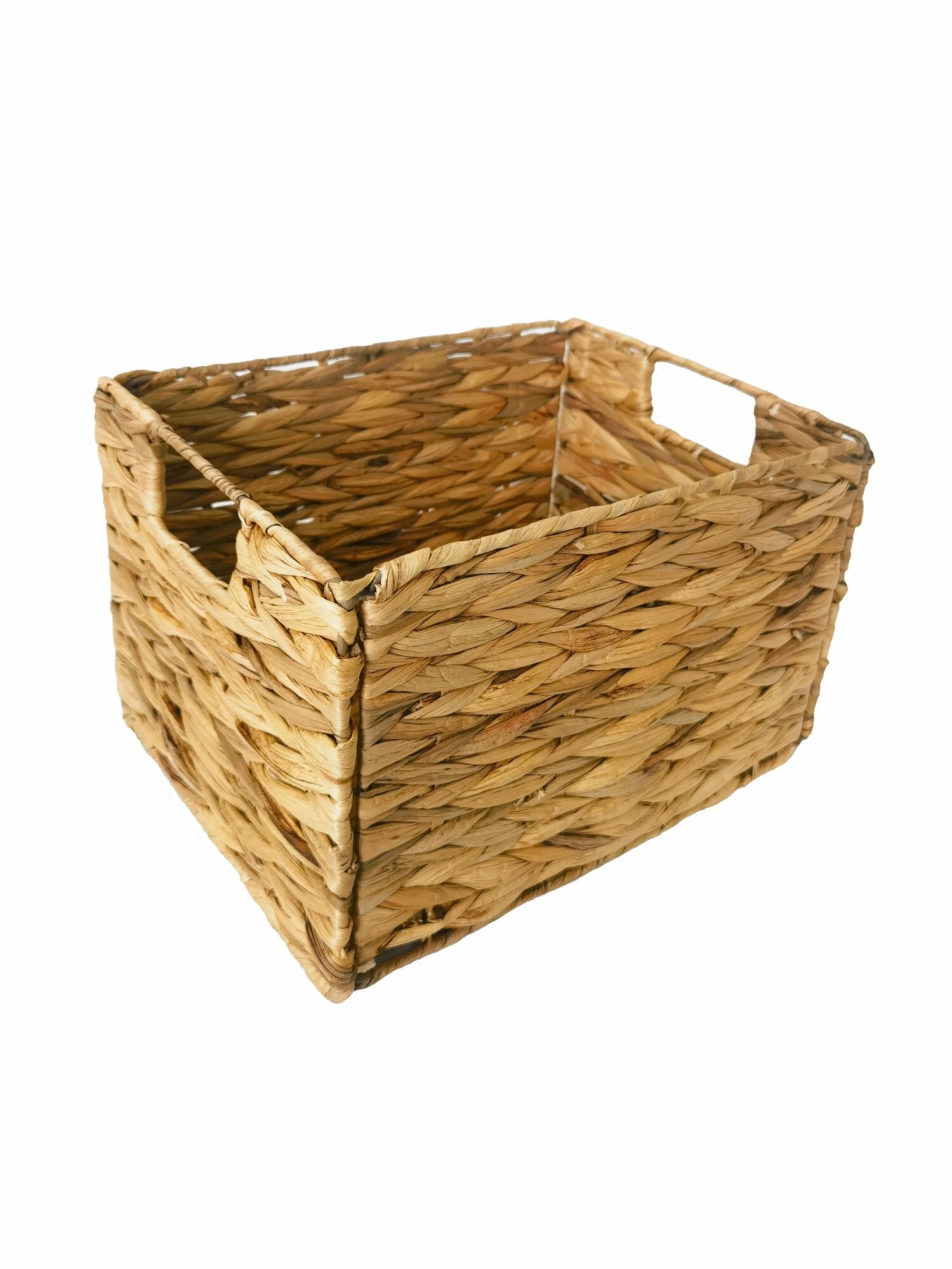 Корзина для хранения 31x19x22 см гиацинт цвет бежевый