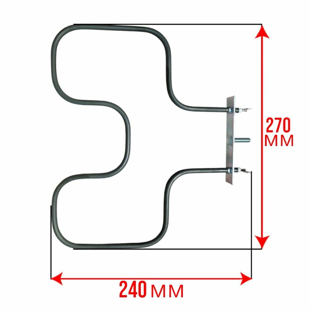 Тэн 1000w для плит Дарина, Ладога, Лысьва, De-luxe — фото 1