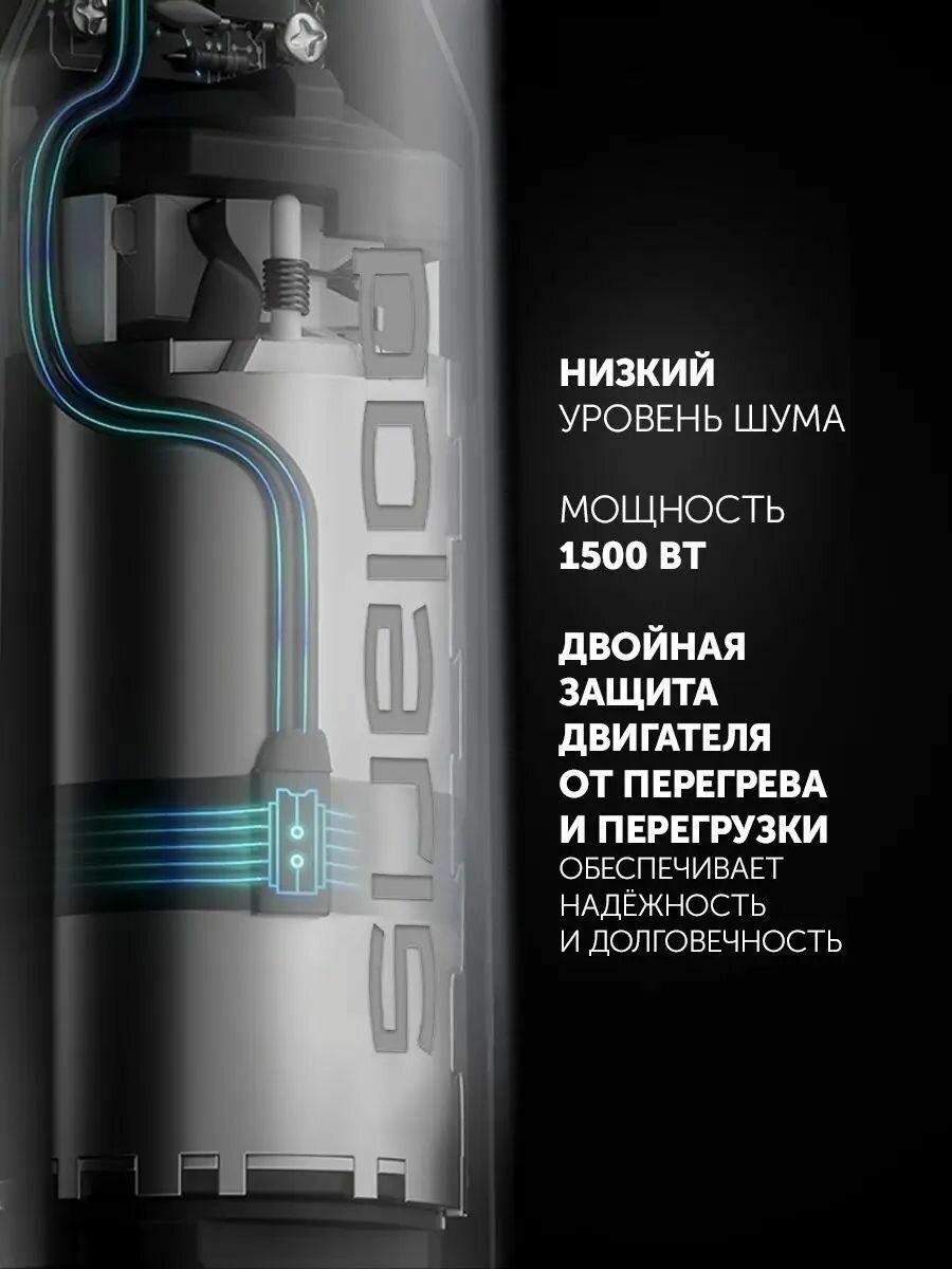 Блендер погружной Polaris PHB 1589AL CUBE / Кухонный комбайн - 7 в 1, 1500 Вт. — фото 1