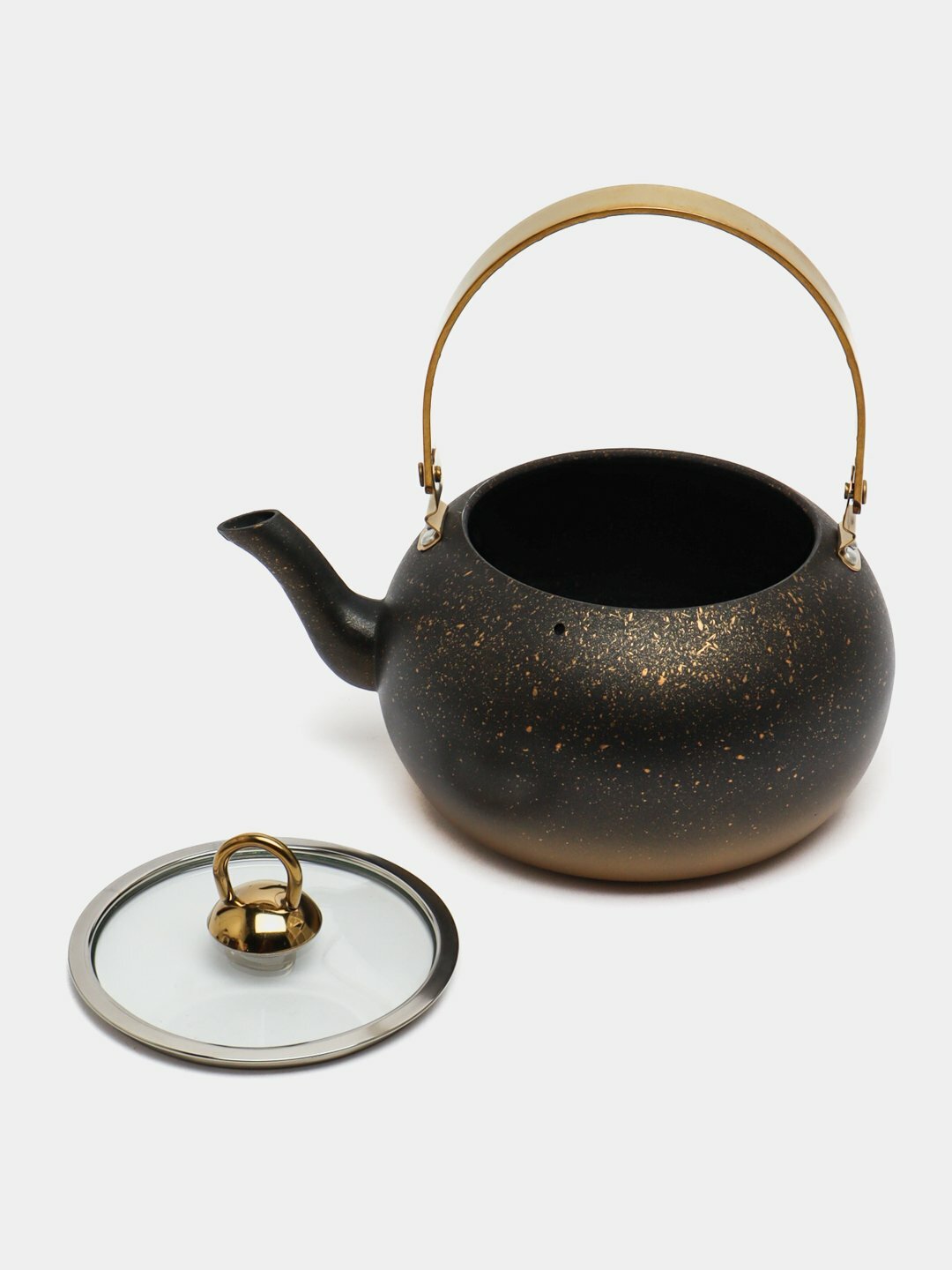 Чайник O.M.S Collection 8212, золотой, алюминий, 3 л — фото 1