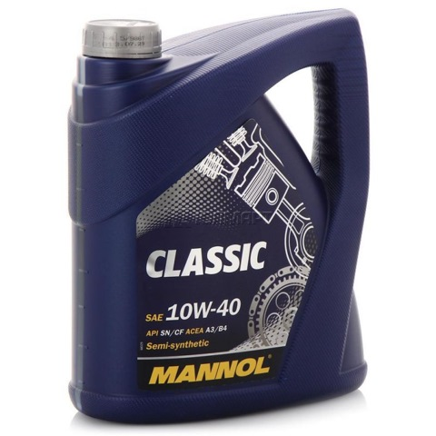 Масло моторное Mannol (SCT) Classic 10W40 (5л) 1155