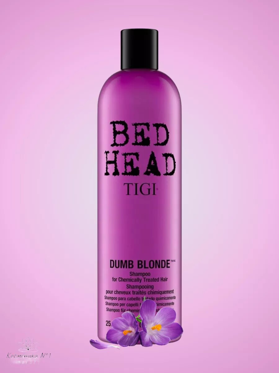 Шампунь для блондинок Bed Head Dumb Blonde, 750 мл.