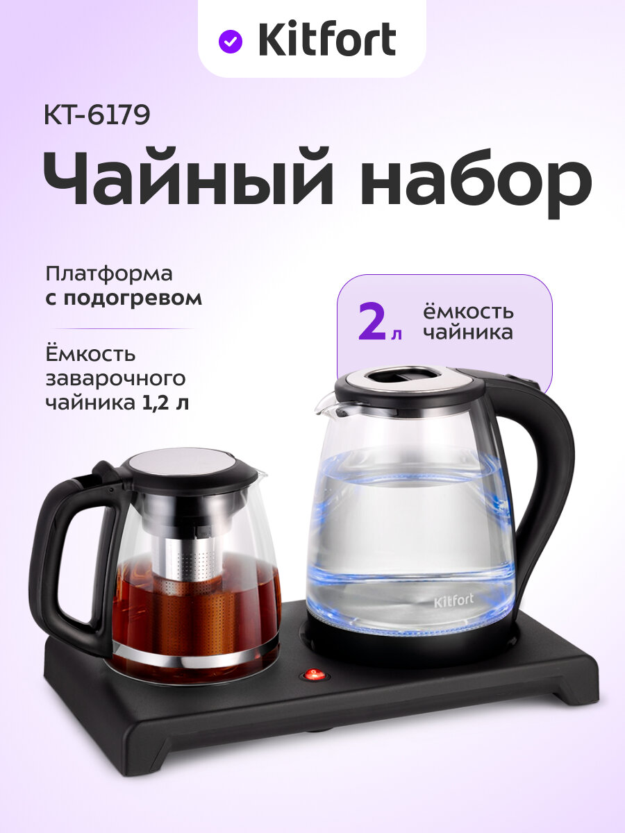 Чайный набор Kitfort КТ-6179