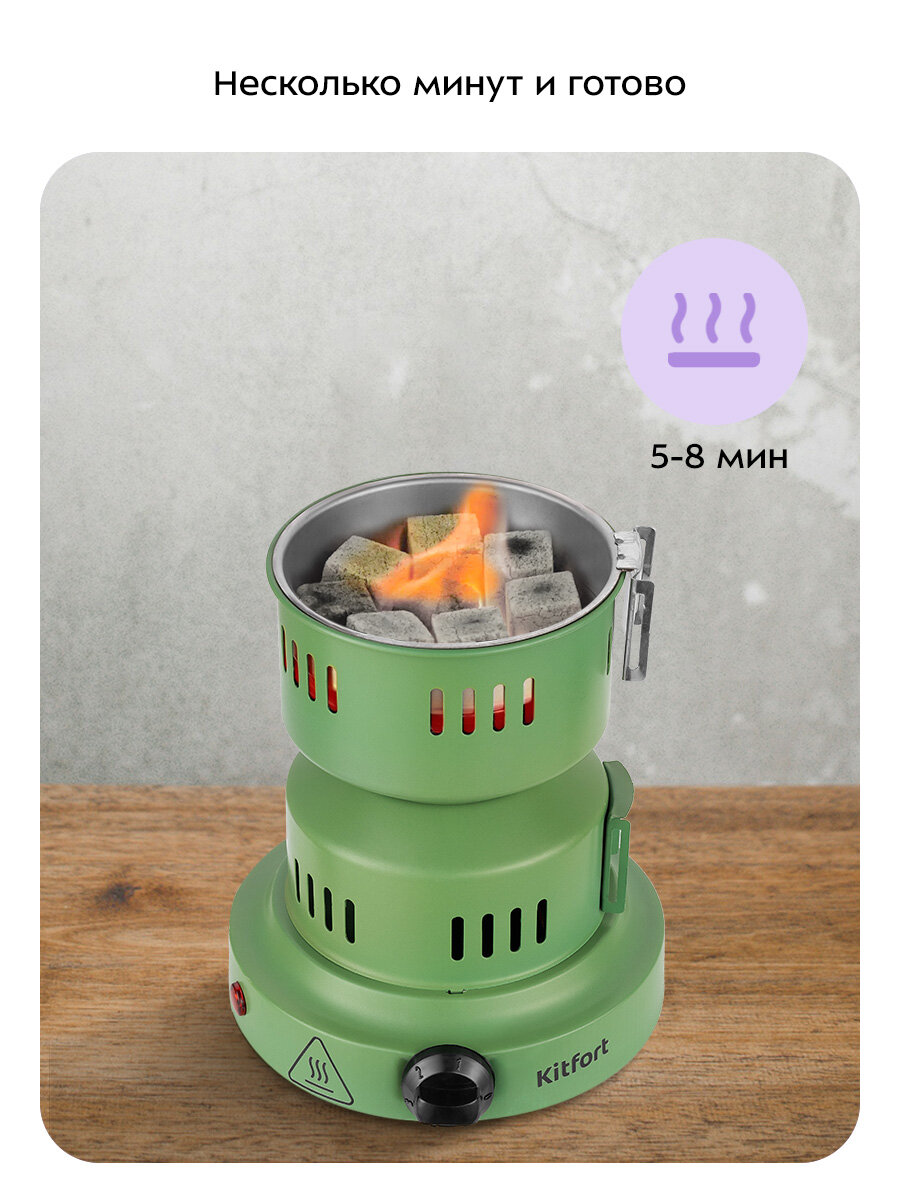 Электрическая плита Kitfort КТ-168 — фото 1