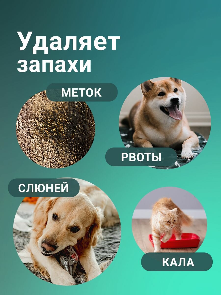 Нейтрализатор запаха животных, ликвидатор запаха кошачьей мочи и меток, 500 мл — фото 1