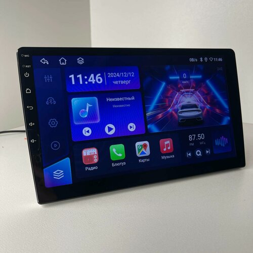 Изображение товара Магнитола L3, 2 din с сим-картой, 10дюймов, 4/64 GB. Автомагнитола LTE, кулер, выход на микрофон.